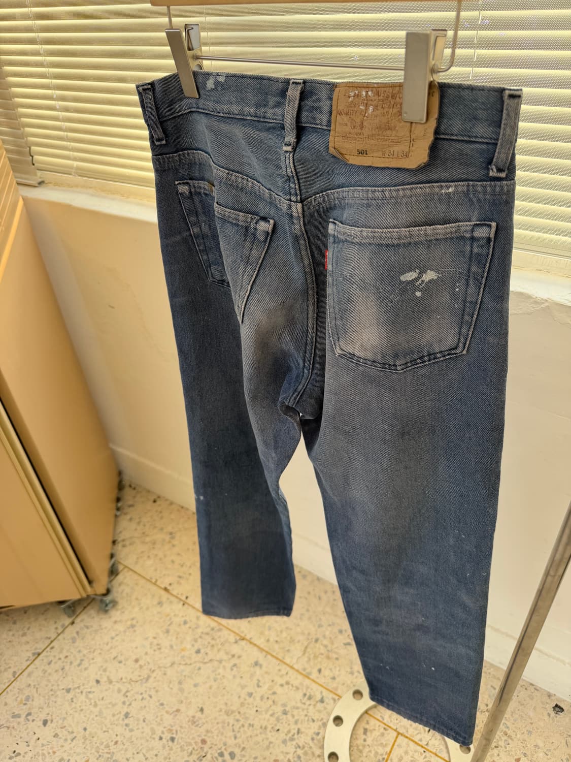 리바이스 501 vtg 데님 상품이미지3