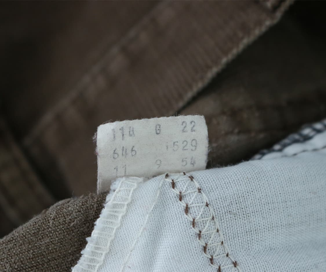 80s USA 리바이스 646 벨바텀 코듀로이 팬츠 상품이미지10