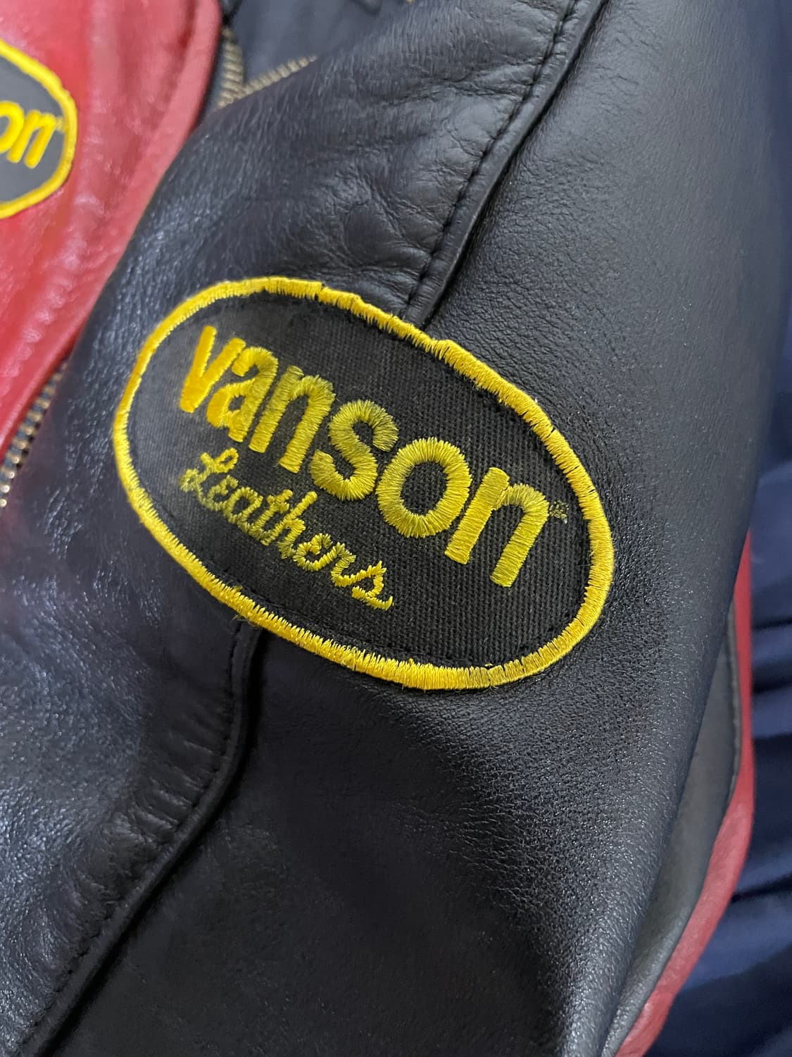 밴슨 가죽 자켓 36사이즈 상품이미지3