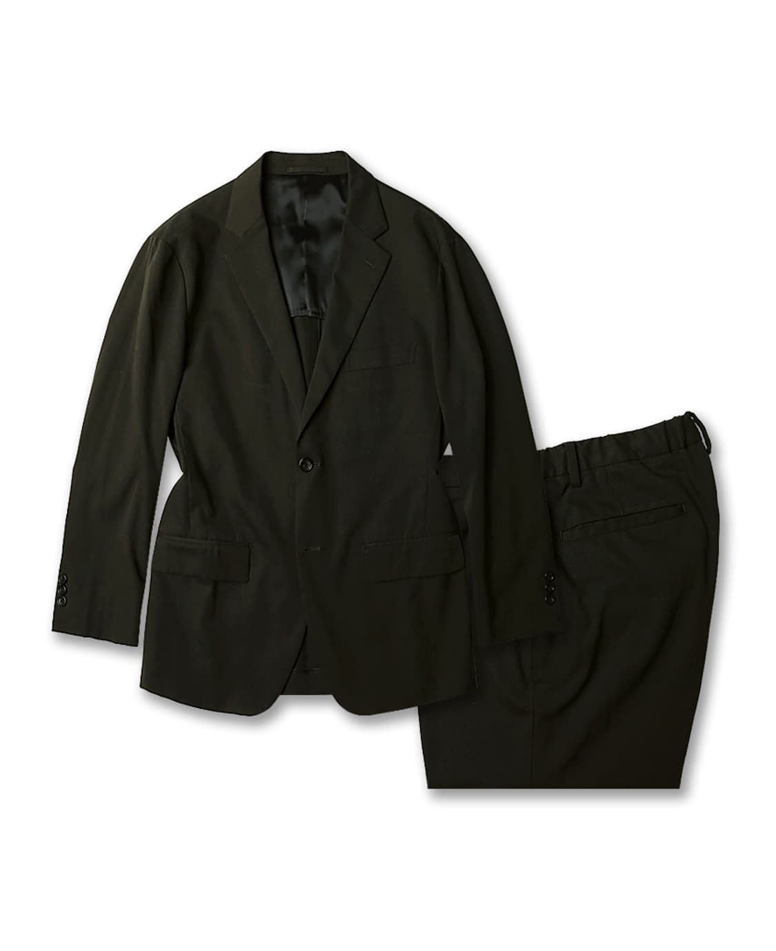 유나이티드 애로우즈 [United Arrows] 카키 소프트터치 수트셋업 상품이미지1