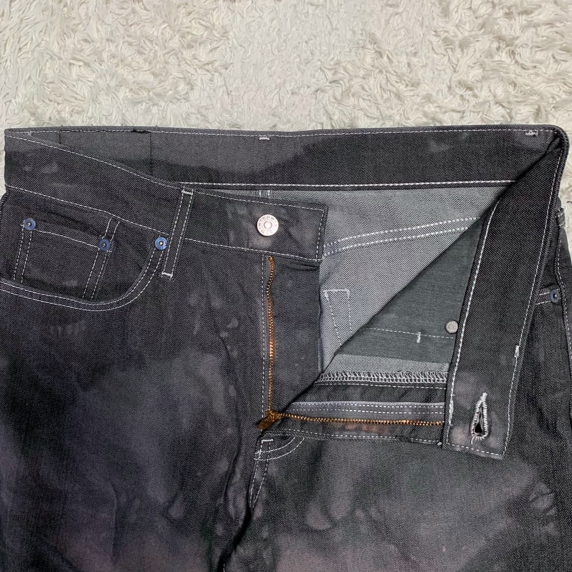 [33] EDWIN F503 피그먼트다잉 데님팬츠 상품이미지4