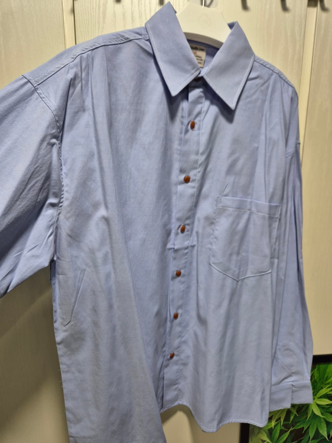 (세일)(새상품)Charotte 셔츠 블루 상품이미지7