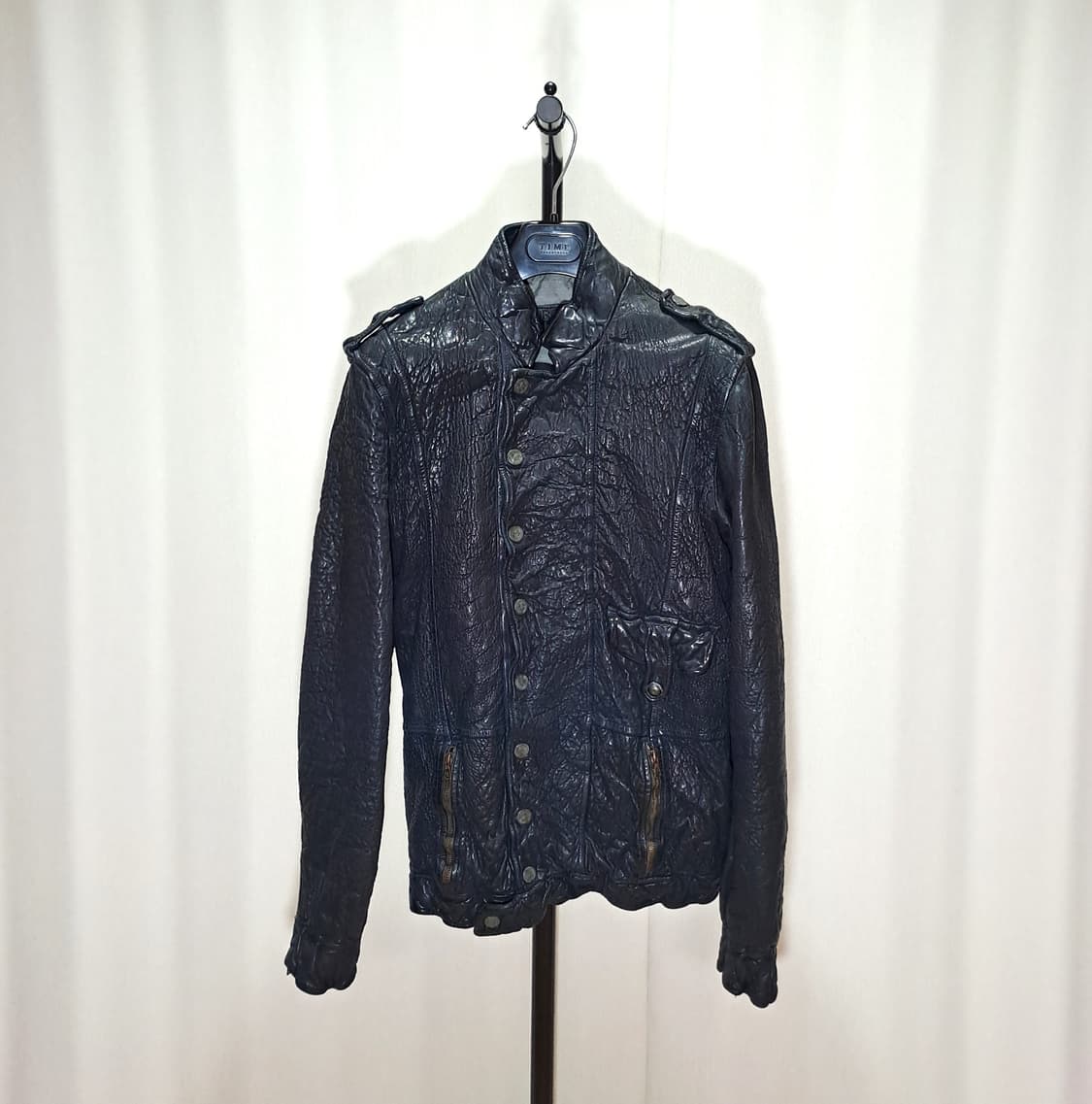 (택포) 드로메 엠보 리얼레더 자켓 M B632 상품이미지1