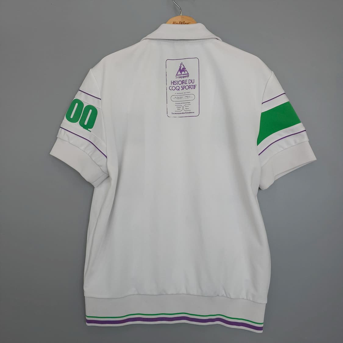 르꼬끄 반집업 트랙탑 반팔 자켓 105 상품이미지5