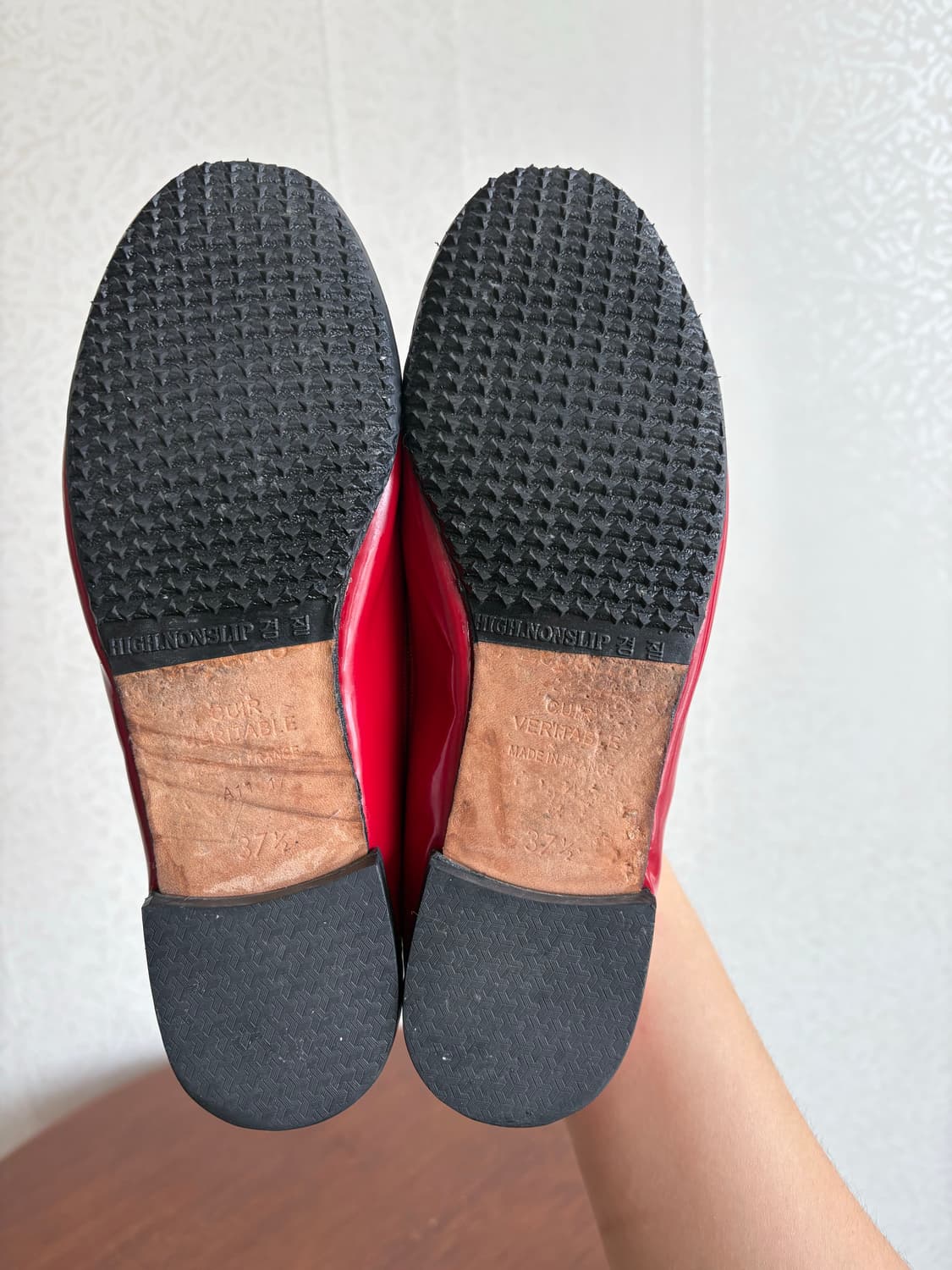 레페토 레드 플렛슈즈 상품이미지7