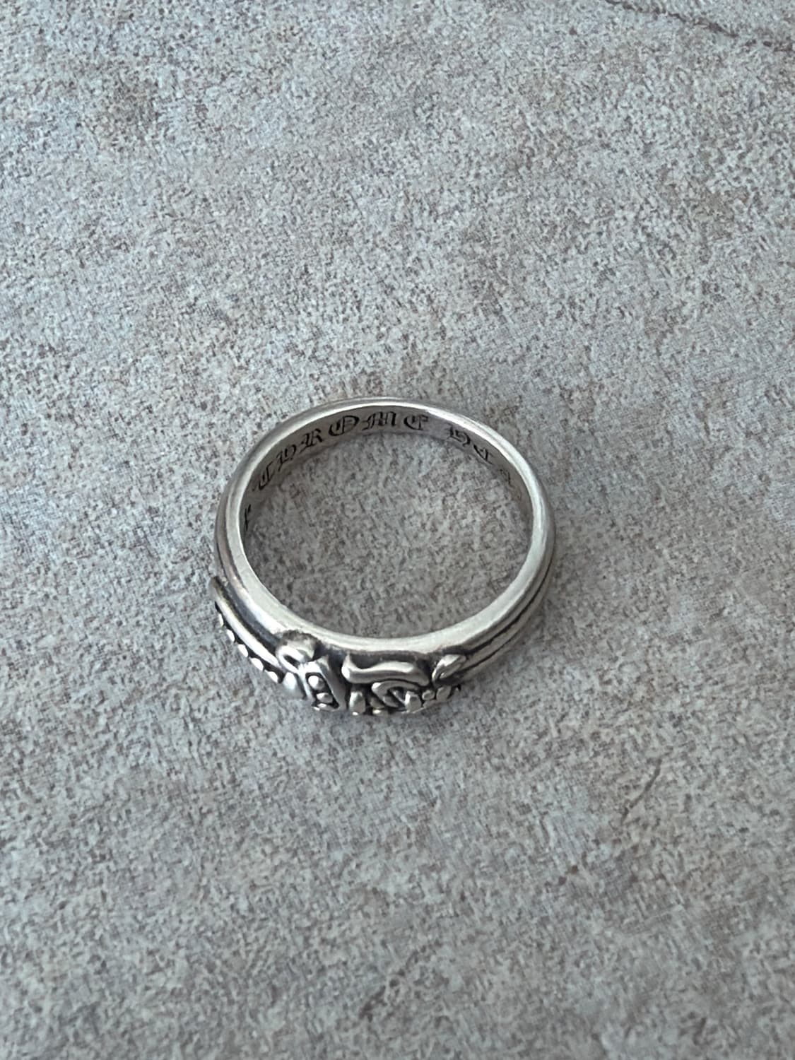 크롬하츠 베이비 대거 링 925 (2003 각인) 정품 상품이미지1