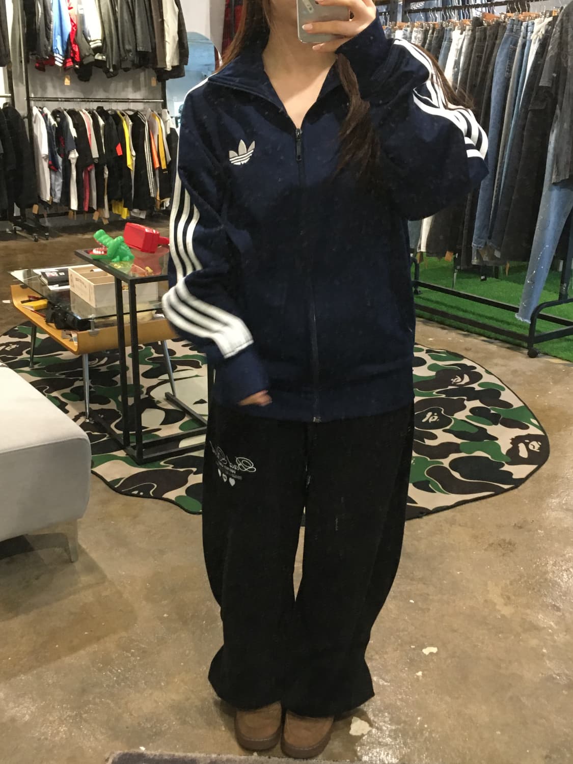 아디다스 구파이어버드져지 네이비 95 상품이미지6