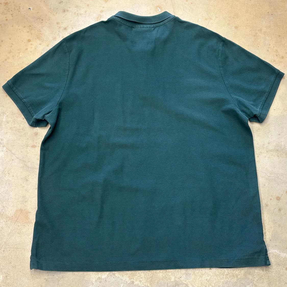 XXL 버버리 그린 카라 반팔티 상품이미지3