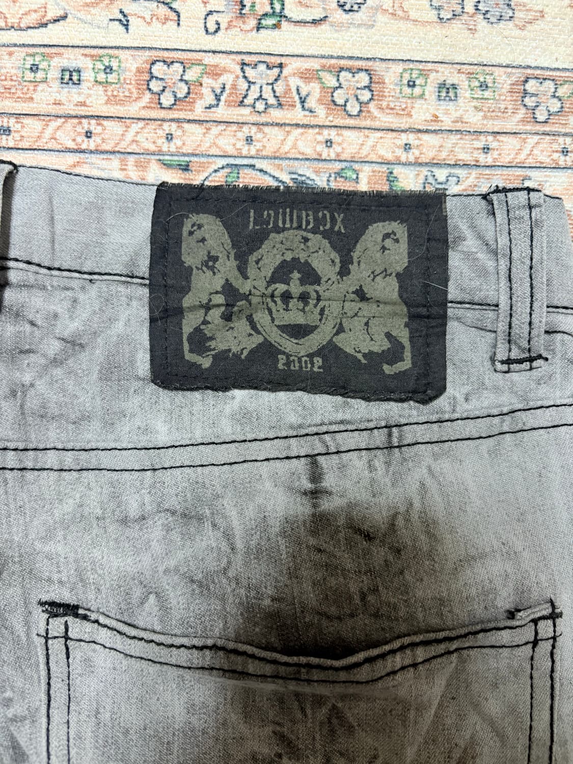 2000’s LOWBOX rock chic jeans  상품이미지4