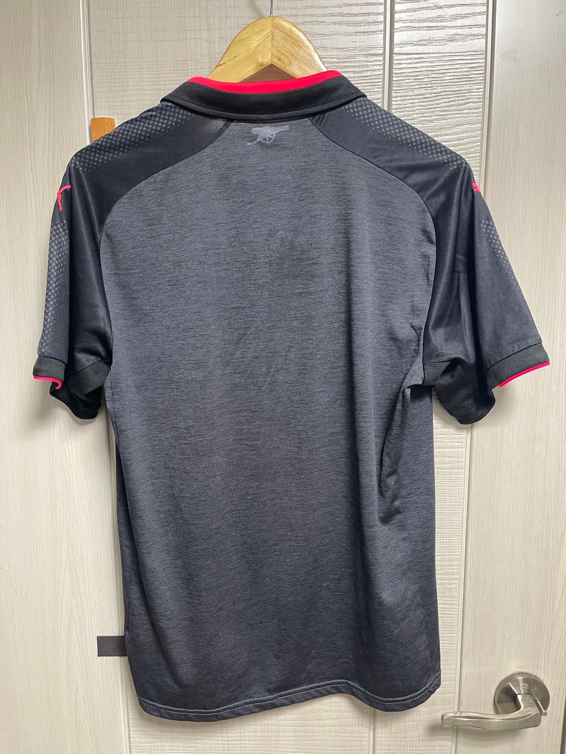 푸마 아스날 반팔 축구 유니폼 블랙 (M) 상품이미지3