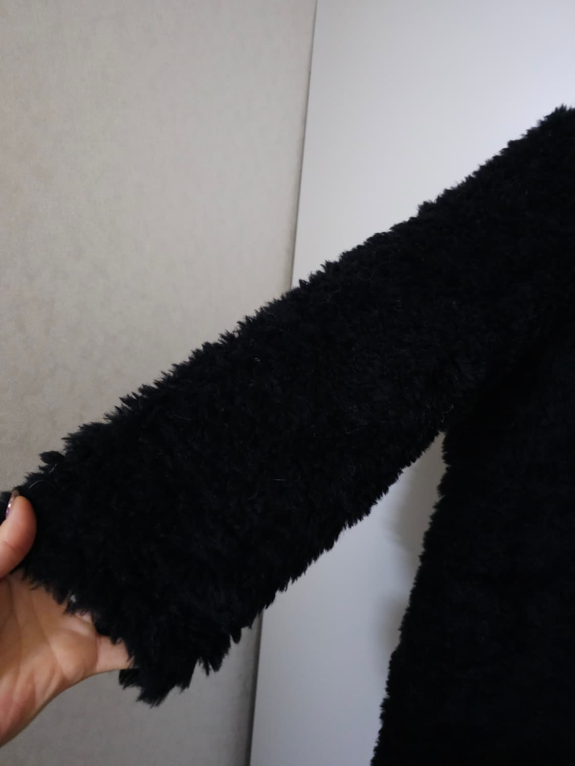 셀렙샵 양모 컬리 롱코트 상품이미지5