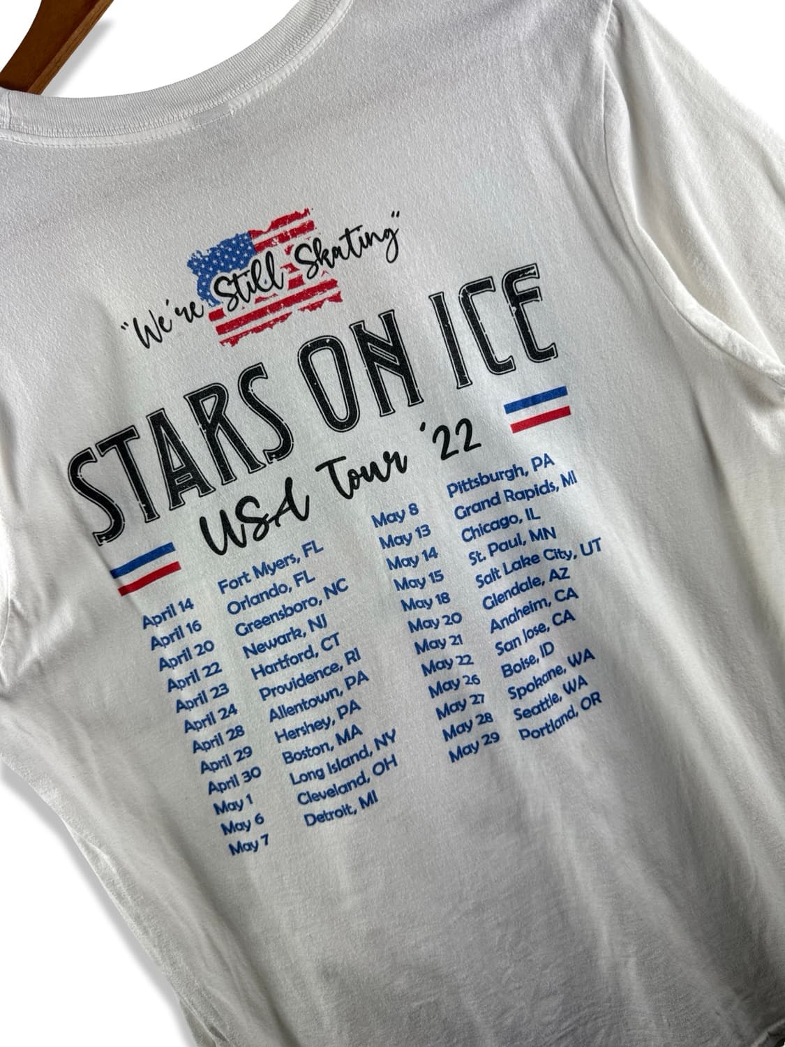 Stars on Ice 2022 USA 투어 티셔츠3858 상품이미지5