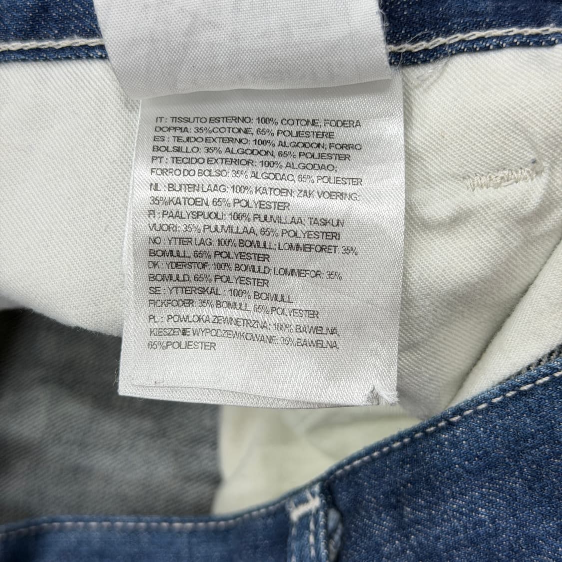 칼하트 WIP 더블니 데님팬츠 바지 30X32 상품이미지5