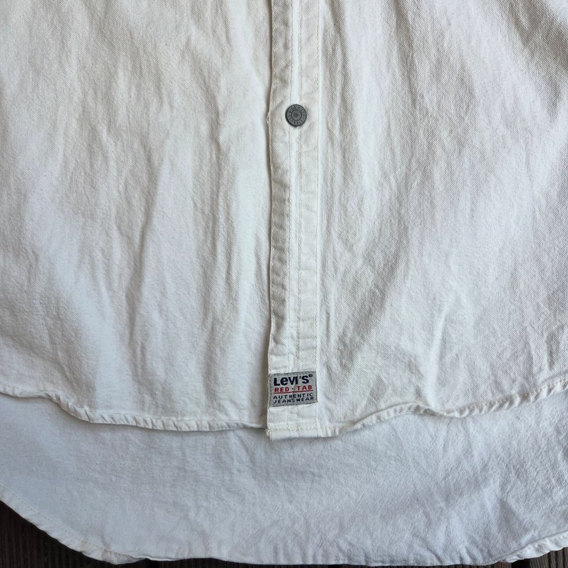 Levi's 화이트 셔츠 상품이미지2