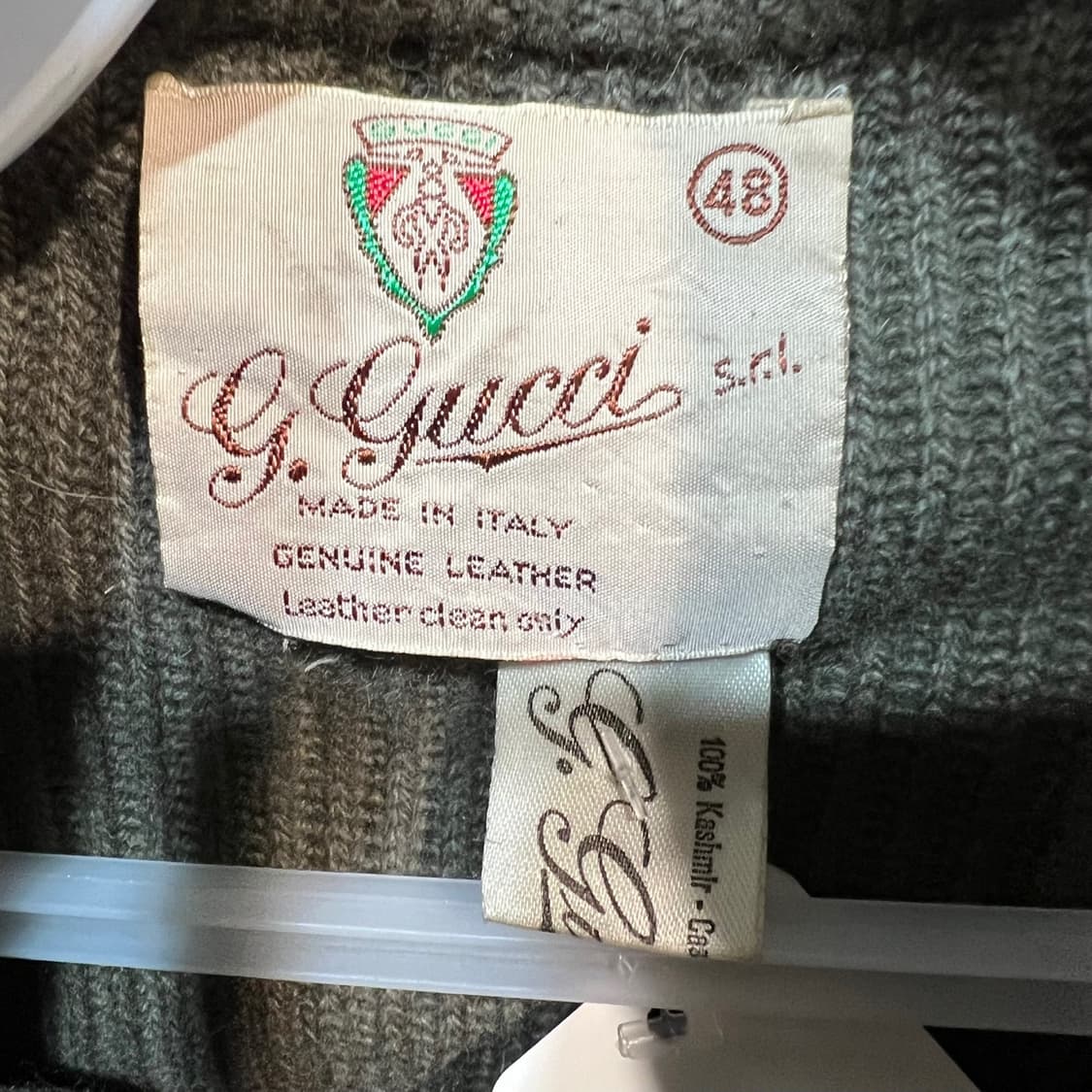 [48] GUCCI 구찌 빈티지 스웨이드 자켓 상품이미지10