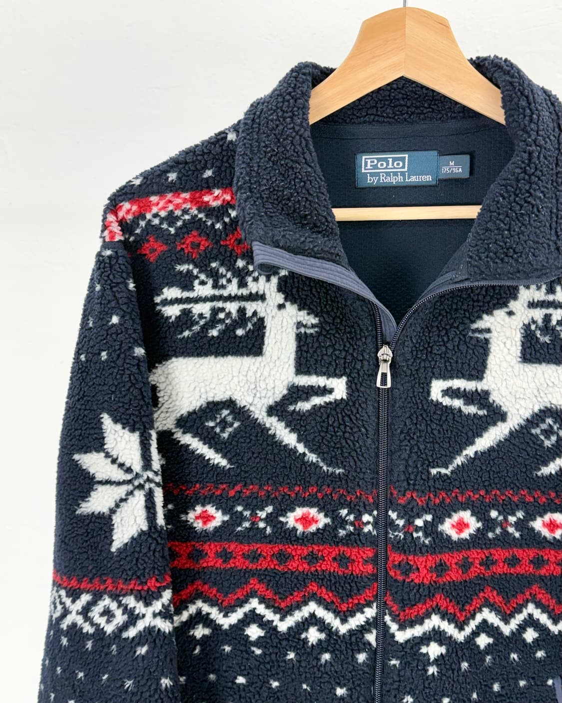 폴로 랄프로렌 노르딕 퀼팅 플러피 플리스 자켓 상품이미지2