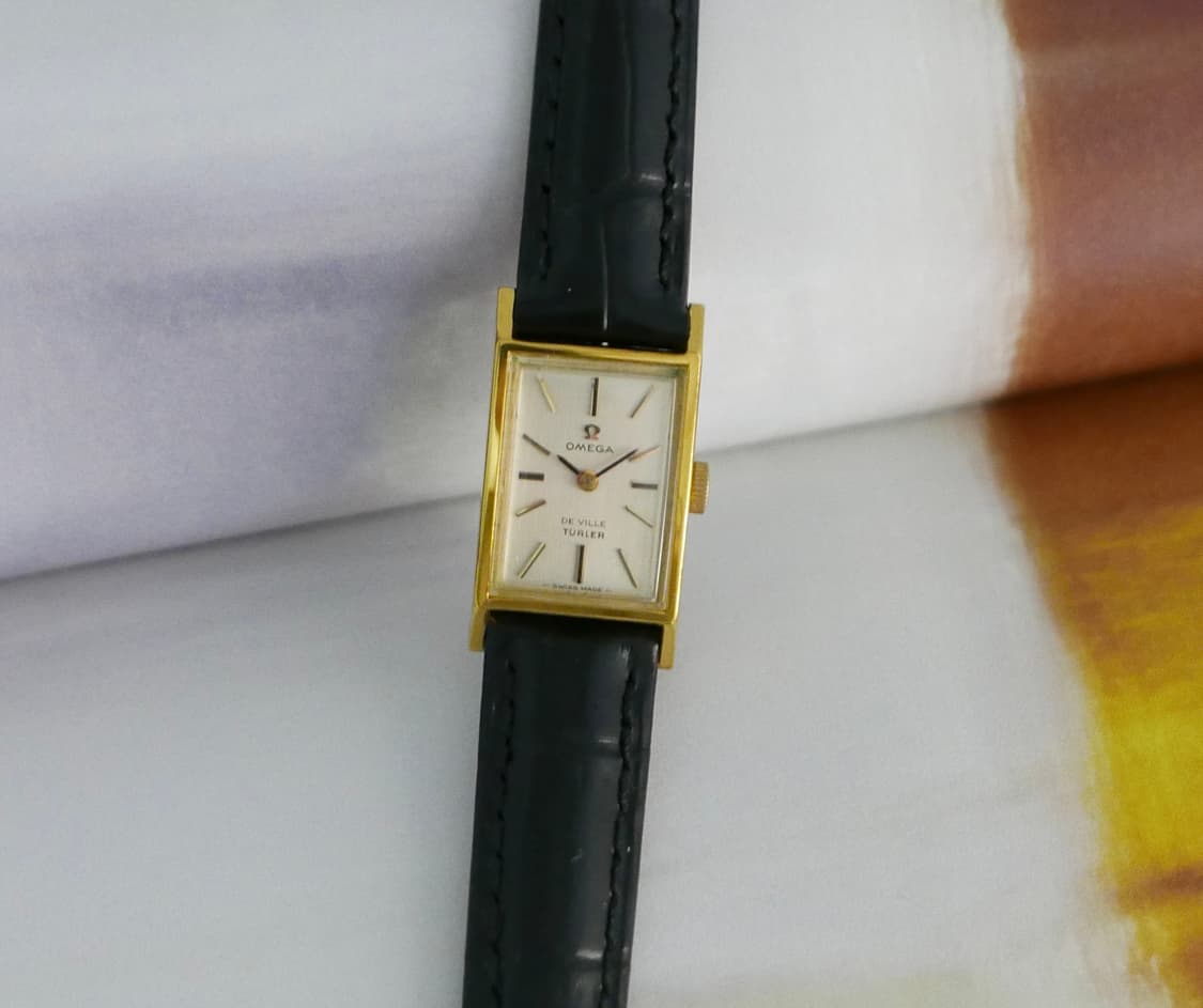 오메가 빈티지 드빌 튈러 탱크 여성용 시계 상품이미지1