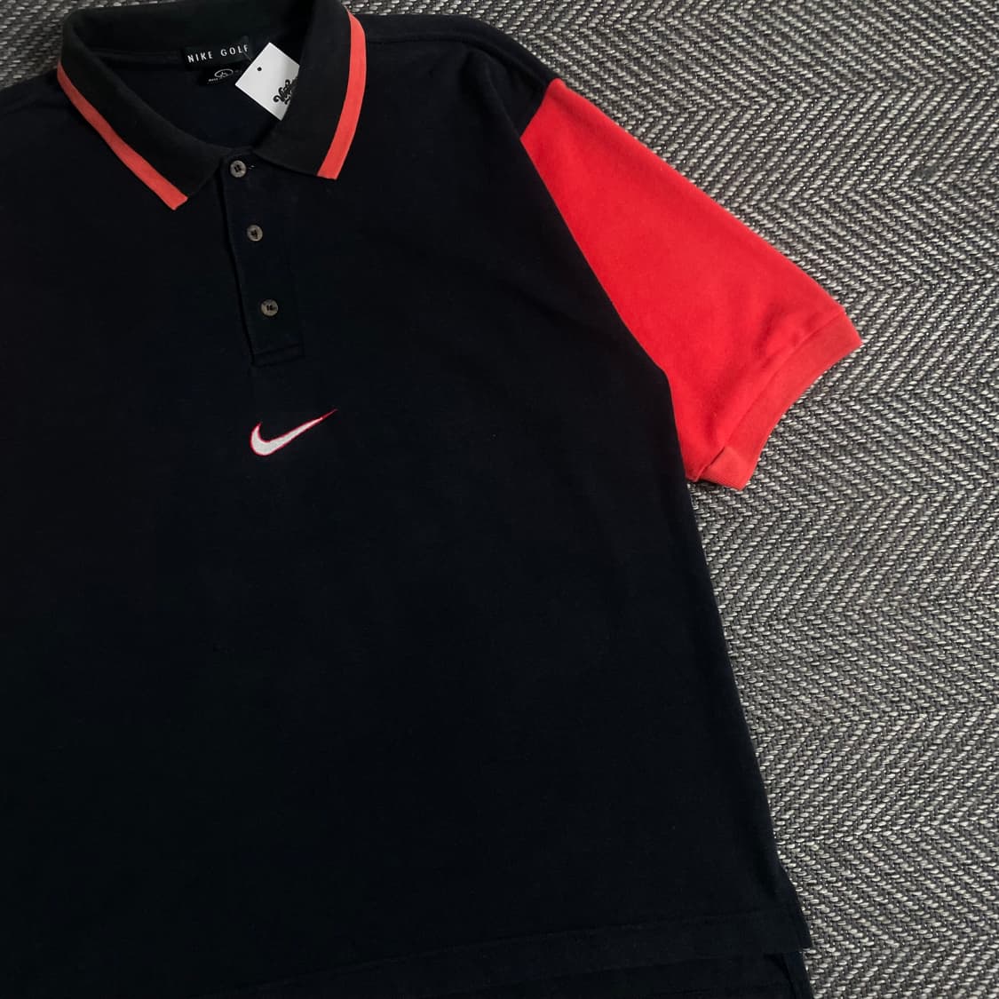 00s 나이키 센터 스우시 박시핏 카라 티셔츠o 3583 상품이미지2