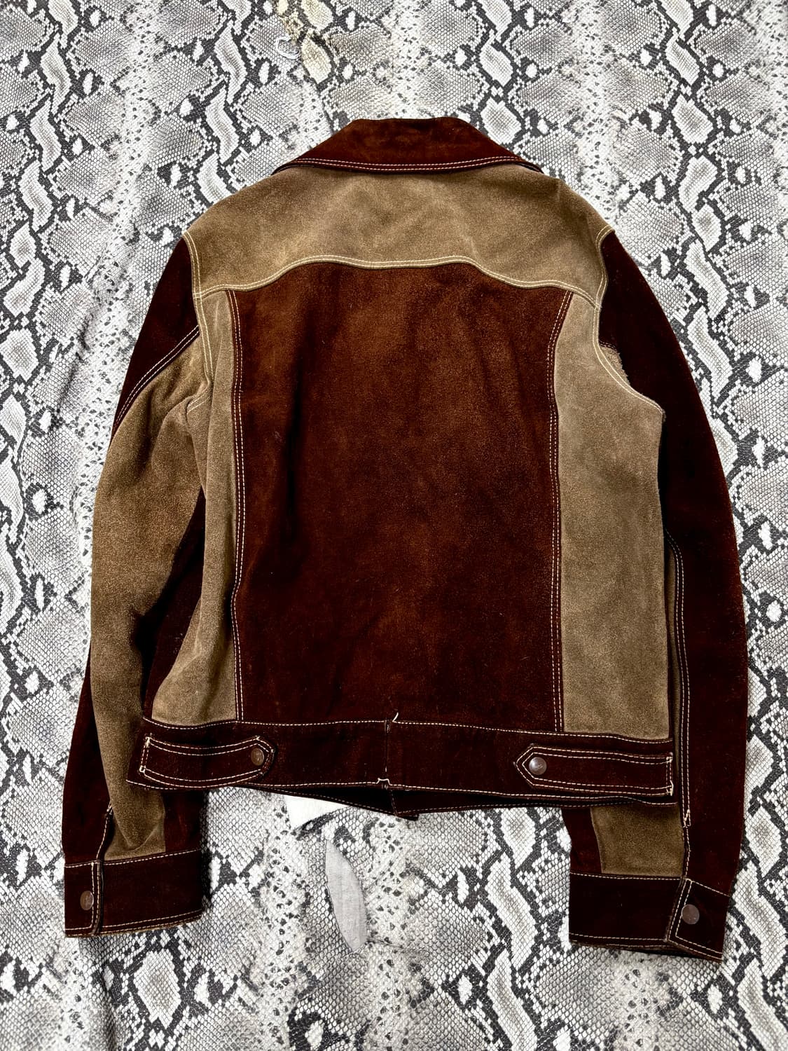 “Vintage” Western Mood Brown Jacket 상품이미지6