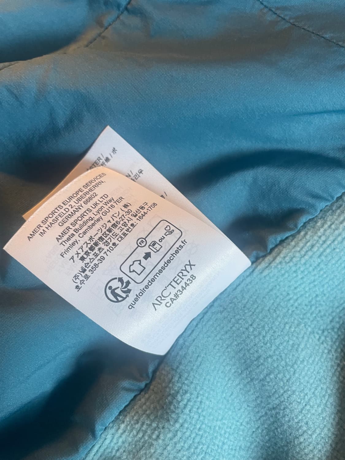 (M) 아크테릭스 아톰 lt 후디 솔레스 판매합니다!  상품이미지6