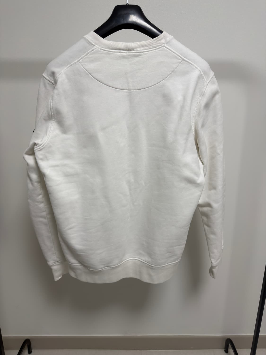 [ L ] 스톤아일랜드 맨투맨 스웻셔츠 화이트 상품이미지3