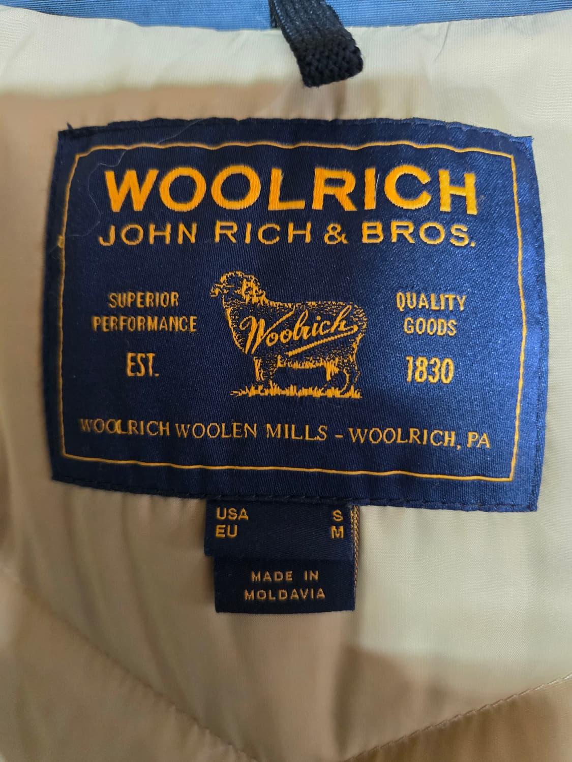 울리치 아틱 파카 네이비 usa s.eu m 상품이미지7