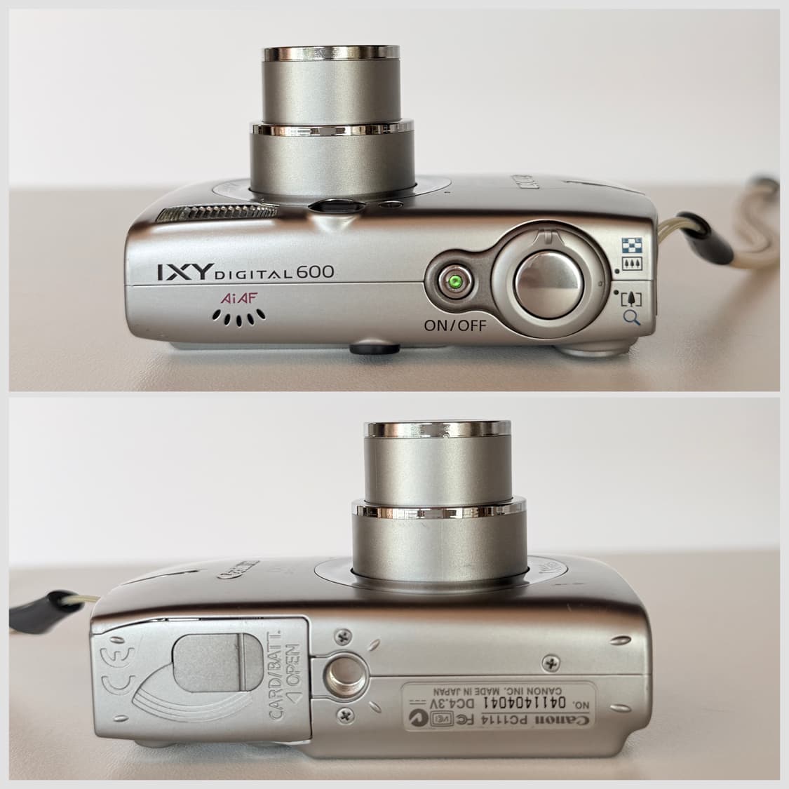 ✨프나 이채영픽✨캐논 IXY600 클래식 실버 /ixus700 빈티지디카 상품이미지6