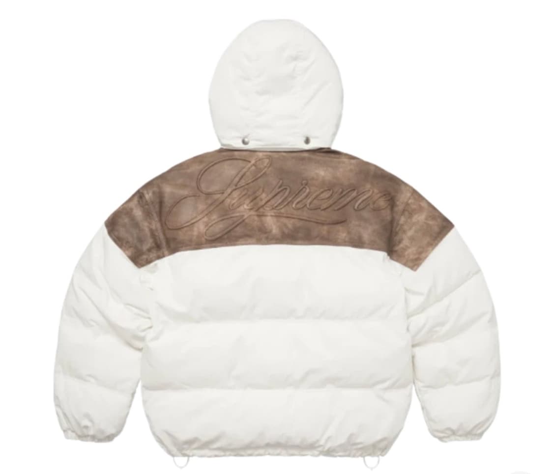 슈프림 요크레더 패딩 25FW 상품이미지2