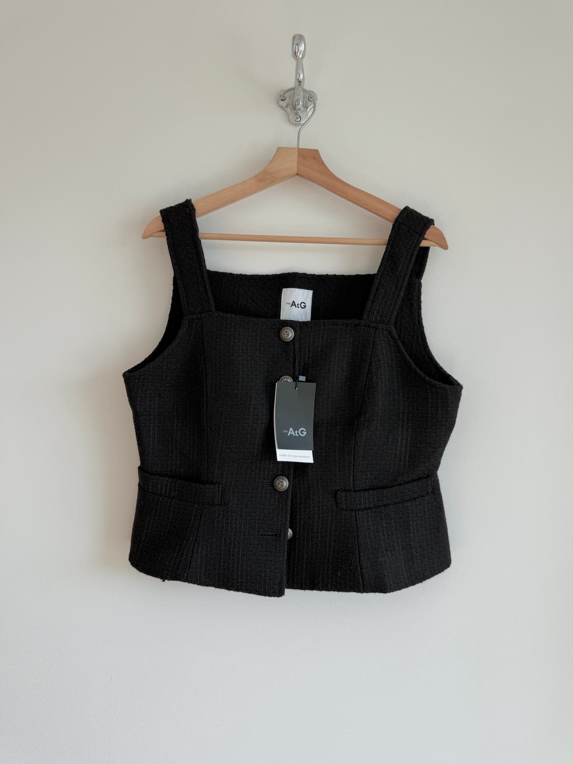 AtG 트위드 베스트(택 달린 제품) 상품이미지1