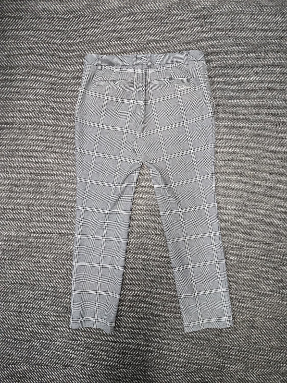 타이틀리스트 체크 골프 바지 상품이미지3