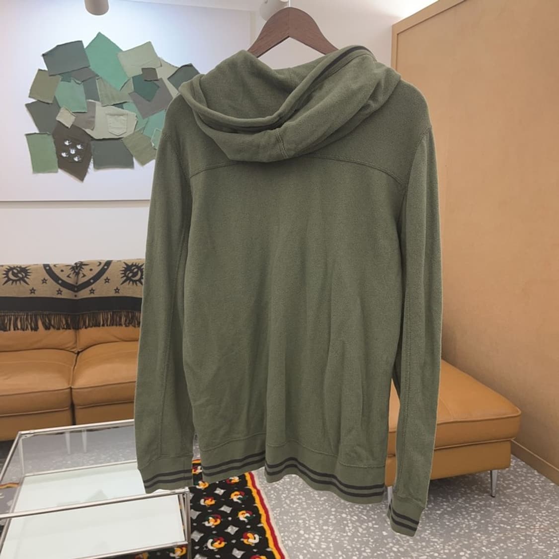 아베크롬비 올리브 말차 여리 후드 집업 L C06931 상품이미지4