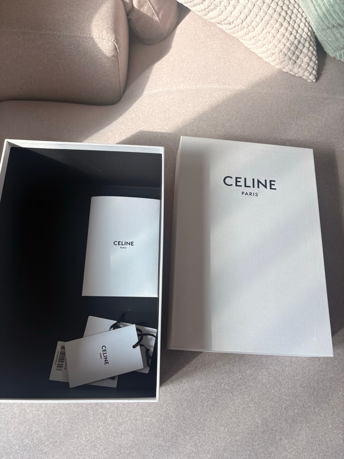 셀린느 데님 볼캡 라지 대두 롯데 백화점구입 상품이미지7