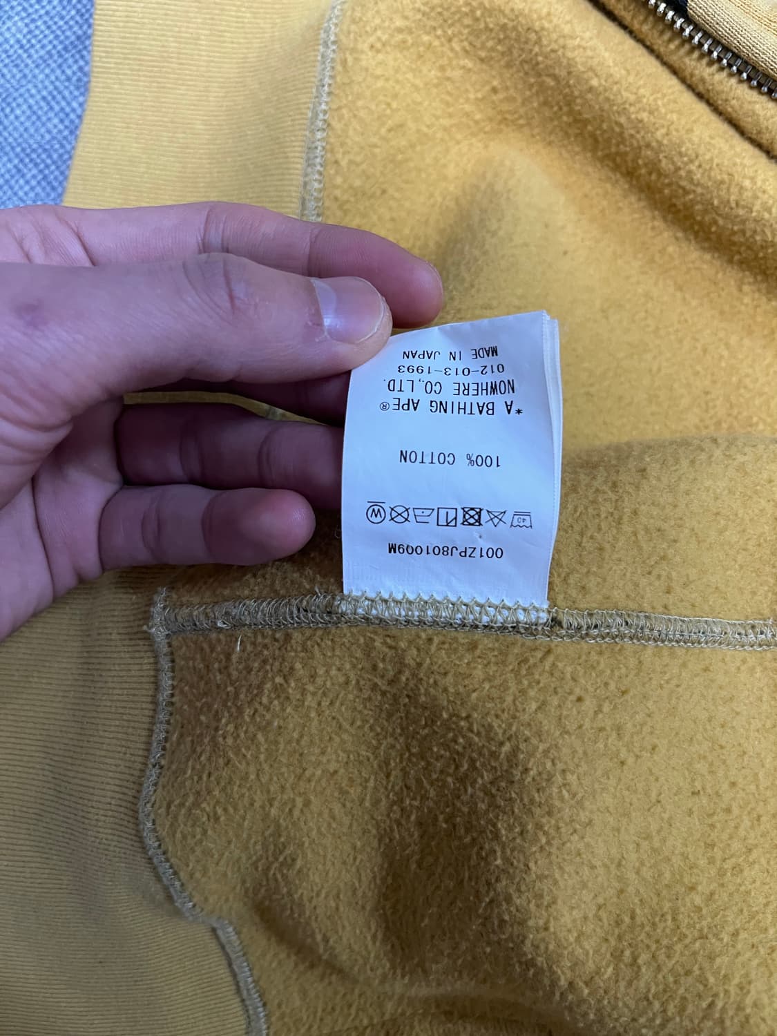 베이프 황계 후드집업 M 상품이미지5