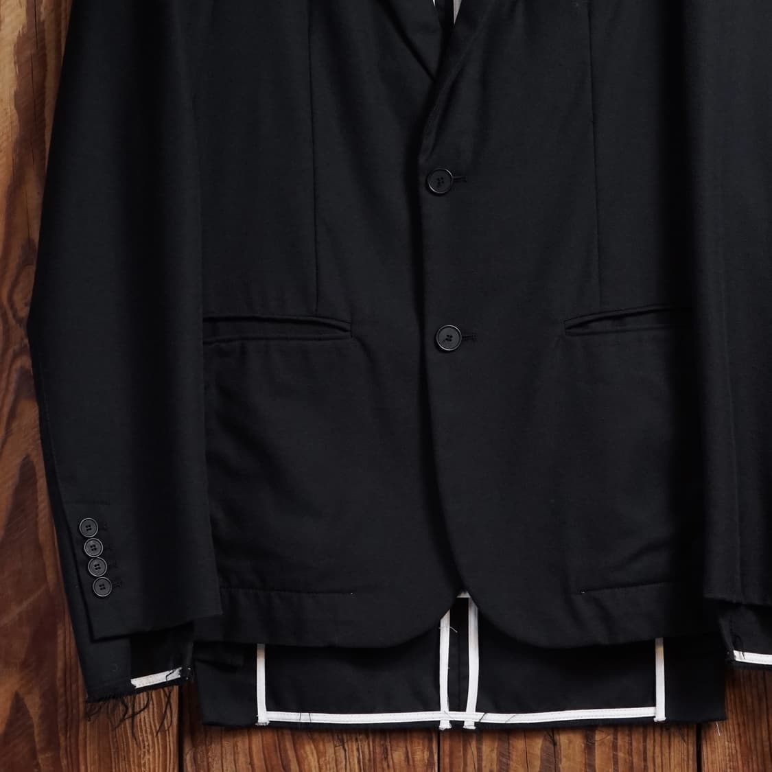 메종 플라네르 ITALY 비대칭 자켓 상품이미지4