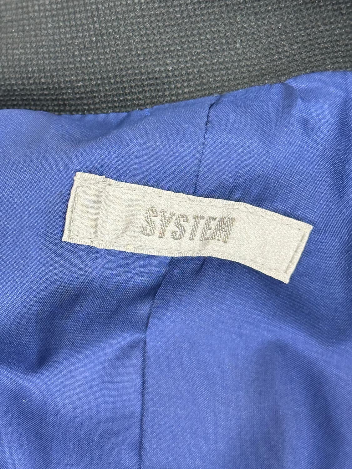 시스템 블랙 자켓 상품이미지6