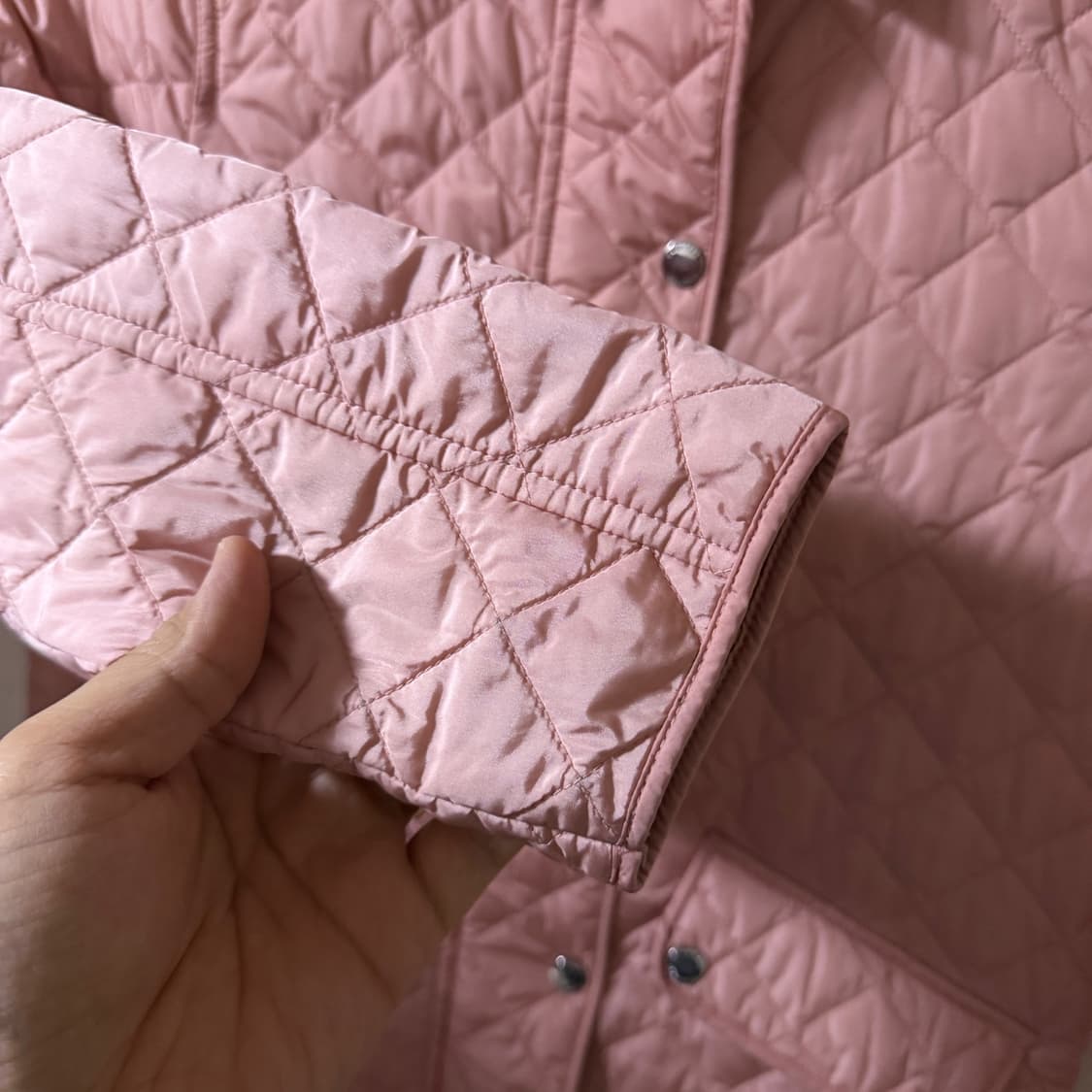 버버리 아동 여성 노바체크 퀄팅 자켓 (10Y, 140) 상품이미지5