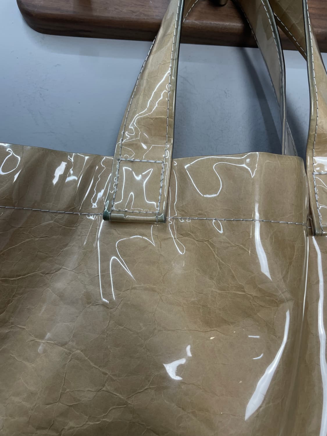 꼼데가르송 PVC 페이퍼 쇼퍼백 H1600 상품이미지9