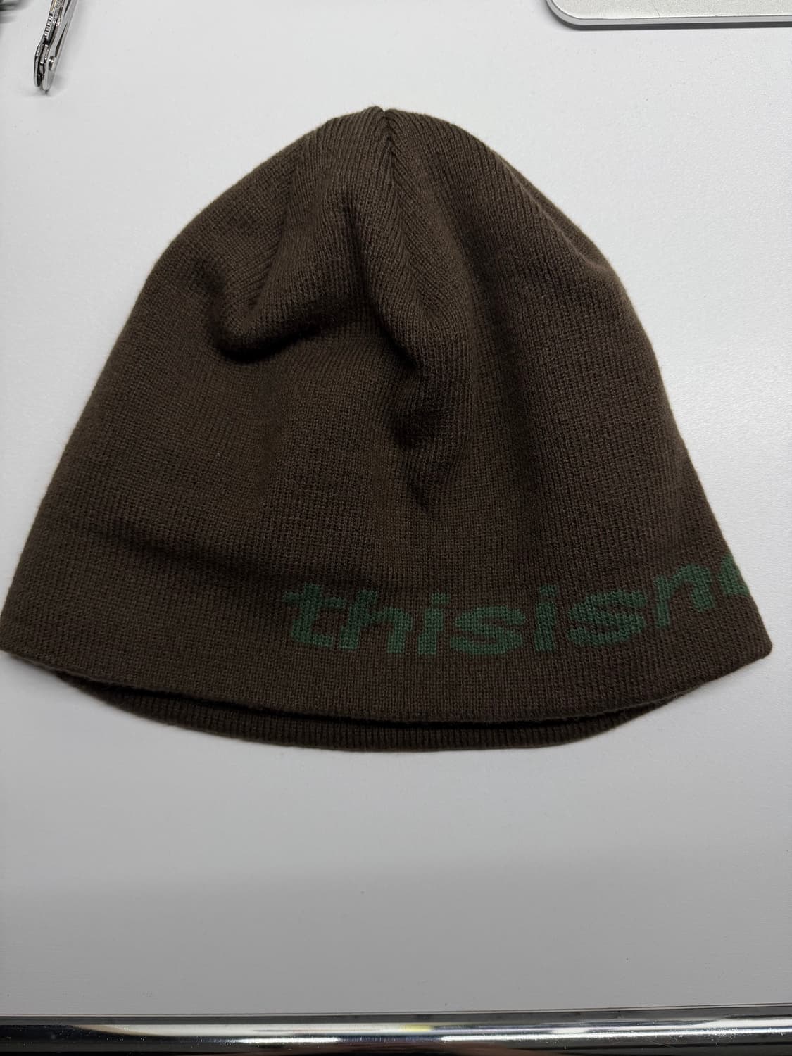 디스이즈네버댓 브라운 비니 상품이미지1