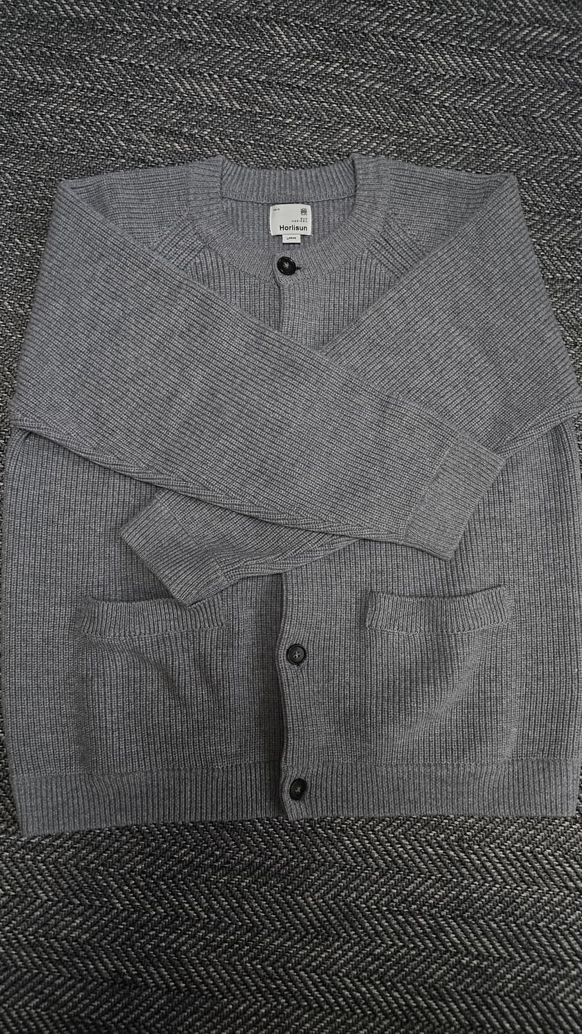 L) 홀리선 아네트 가디건 멜란지그레이 상품이미지1