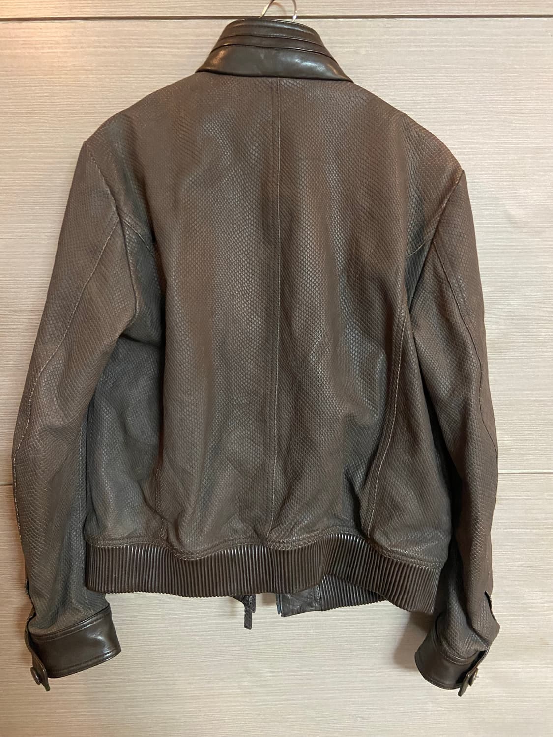 조르지오 아르마니 레더 자켓 가죽 상품이미지6