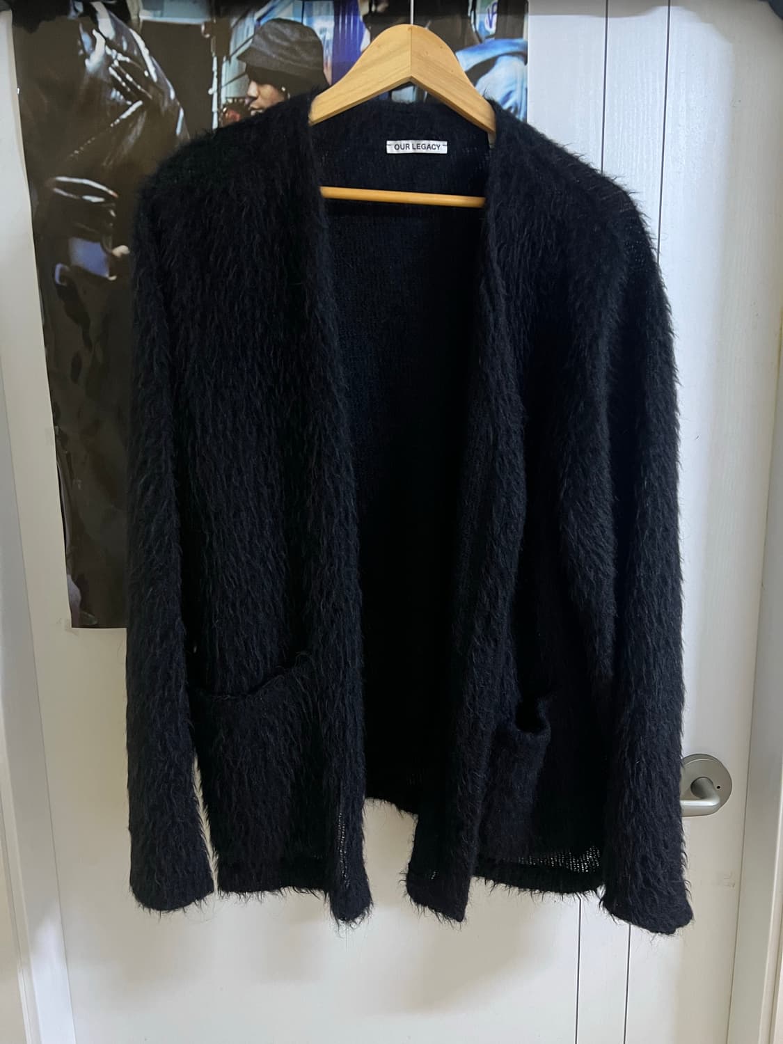 18시즌 아워레가시 모헤어 가디건 블랙 상품이미지5