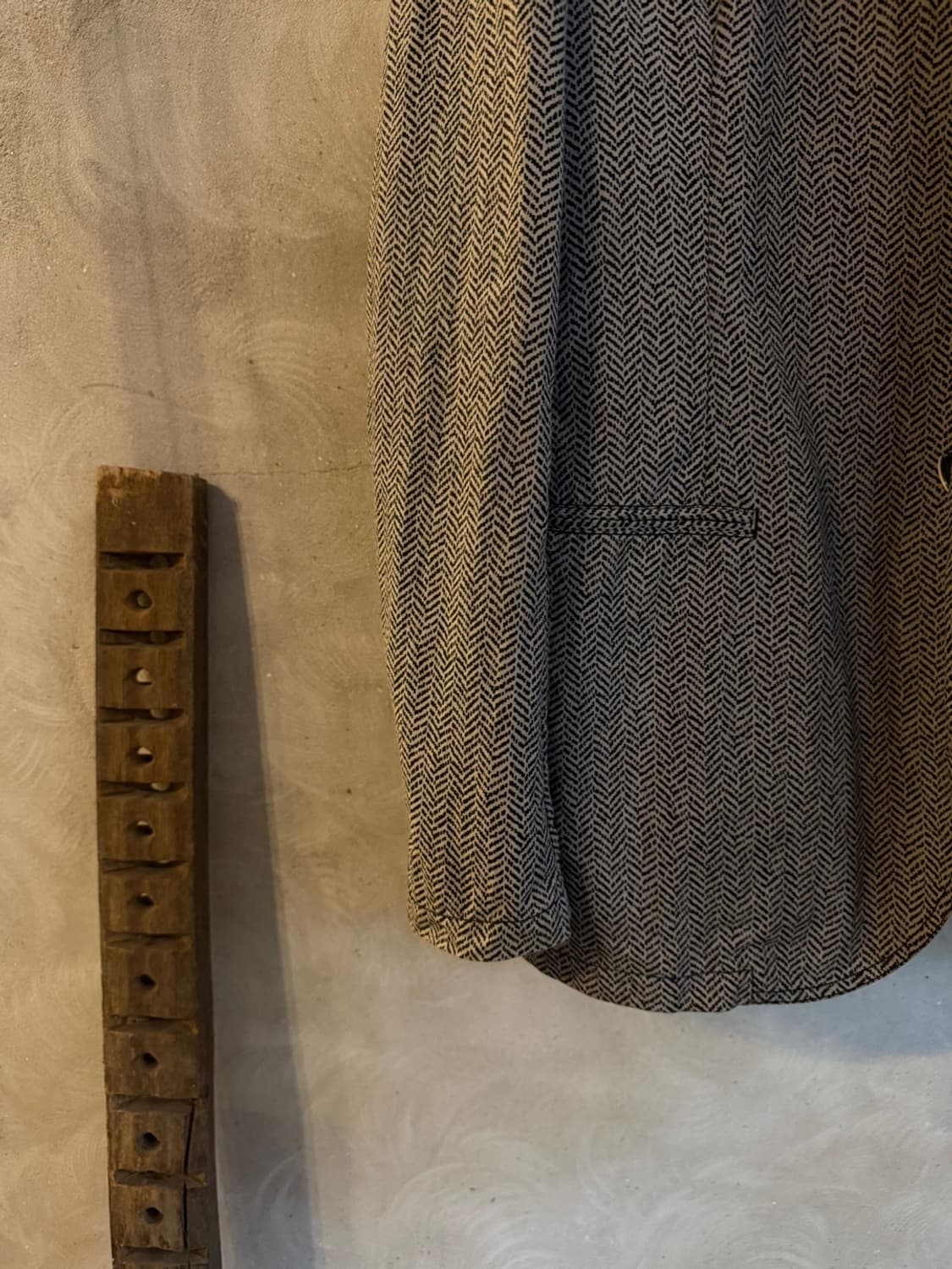 아르마니 꼴레지오니 헤링본 블레이저 남성105 상품이미지4