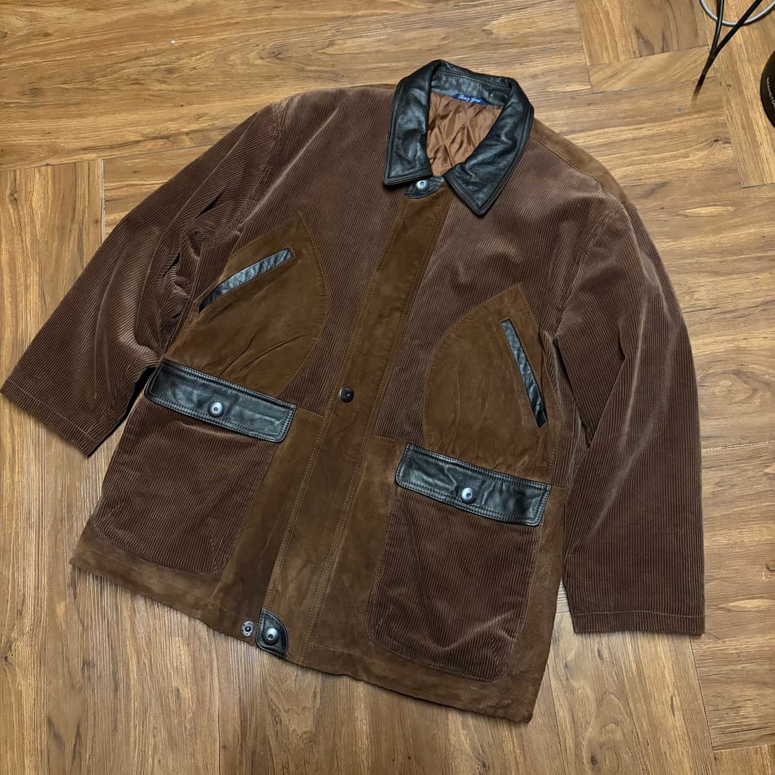 ROTARY GROUP CORDUROY LEATHER JACKET 상품이미지5
