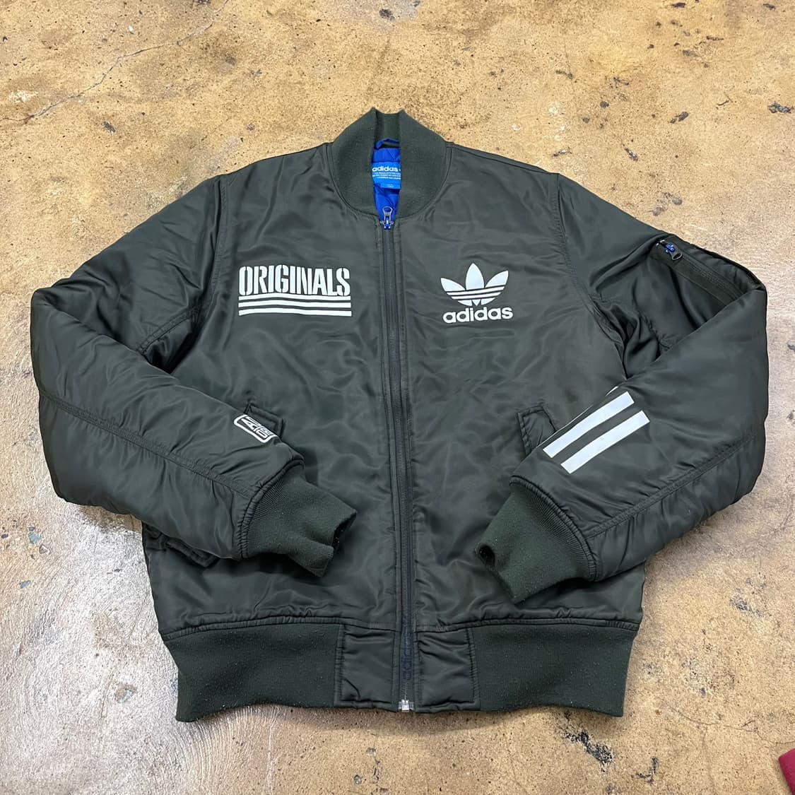 [정품/95] 아디다스 오리지널스 봄버 ma-1 항공점퍼 b16 상품이미지2
