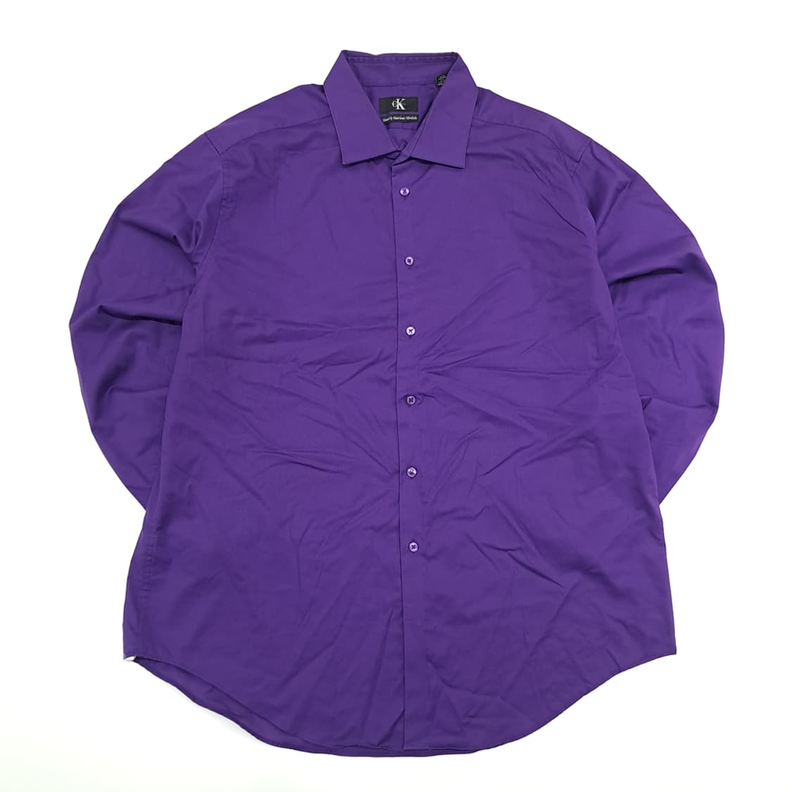CN778 XL 캘빈클라인 CK 퍼플 긴팔 셔츠 남방 상품이미지1