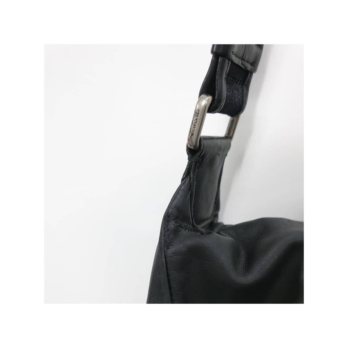 COACH 코치 믹스드 리얼레더 빈티지 크로스 레더백 상품이미지10