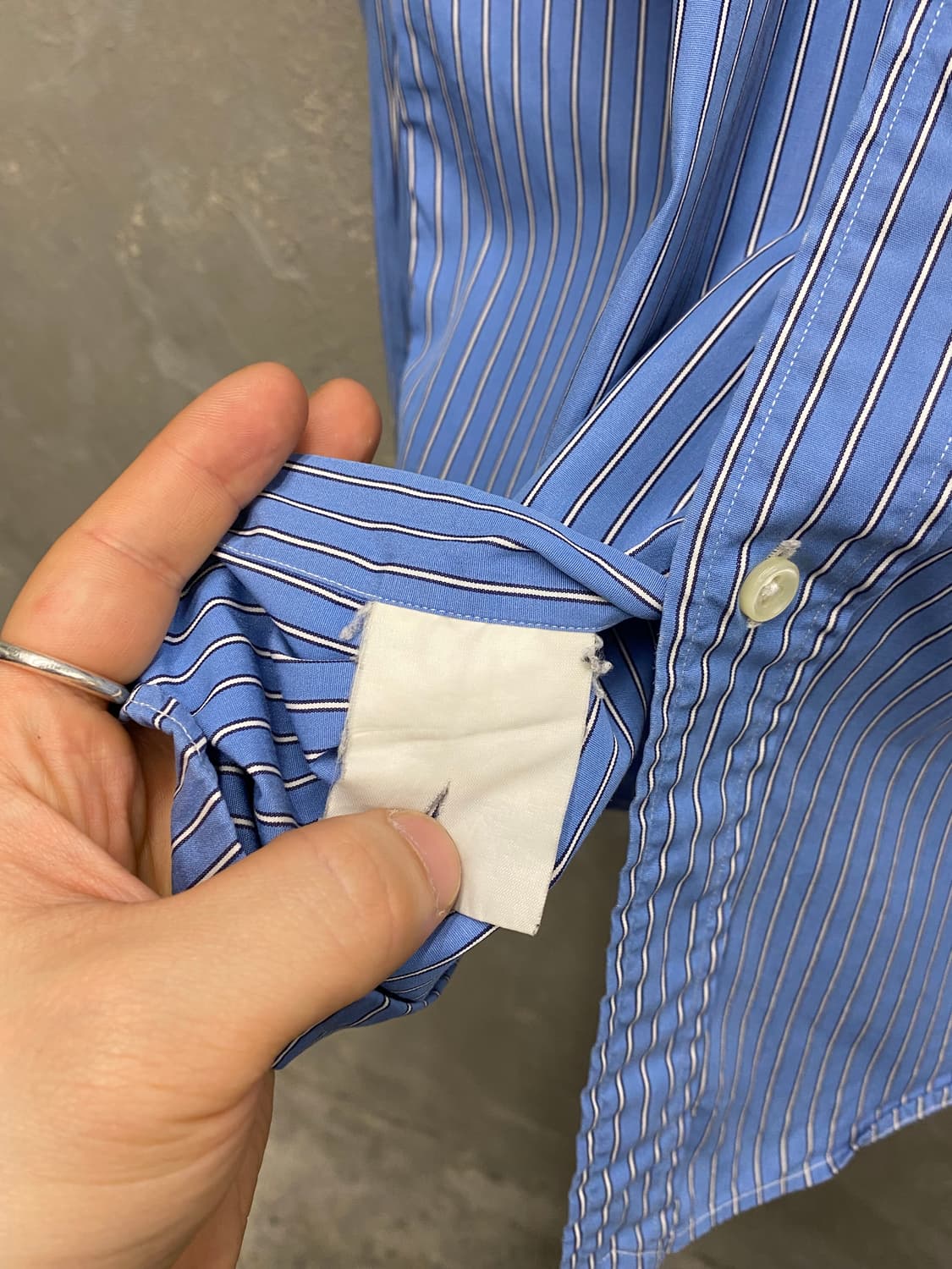 [L] Polo Ralph Lauren 폴로 커스텀 핏 스트라이프 셔츠 상품이미지6