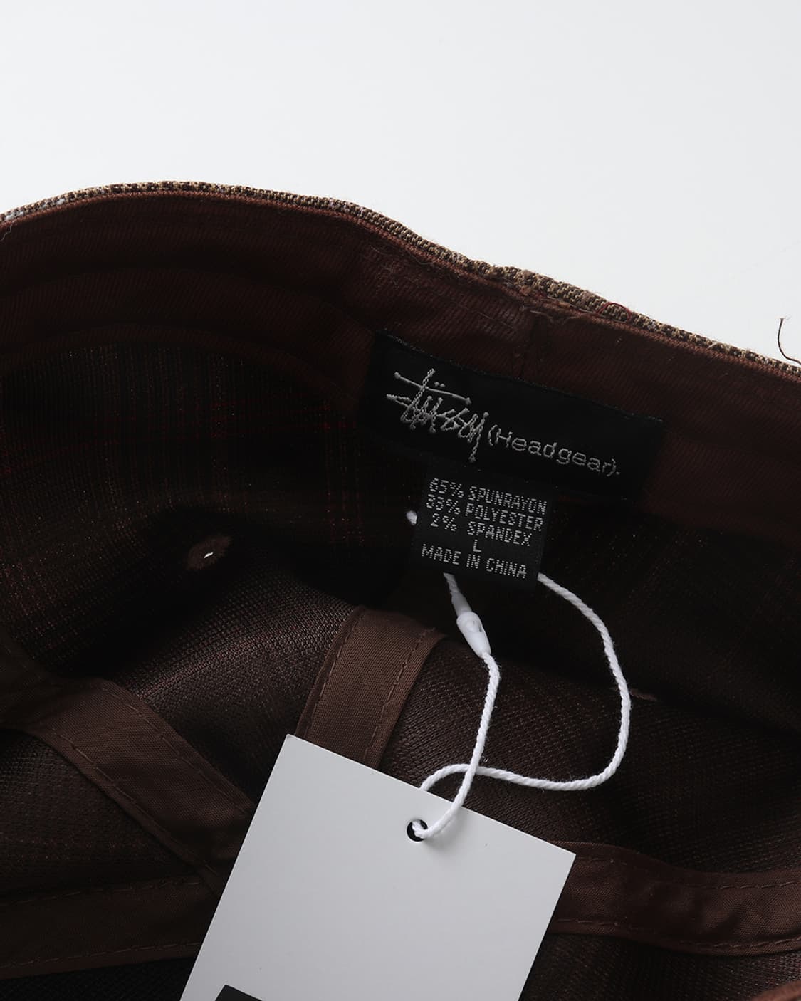 스투시 STUSSY Glen Check Cap 상품이미지9