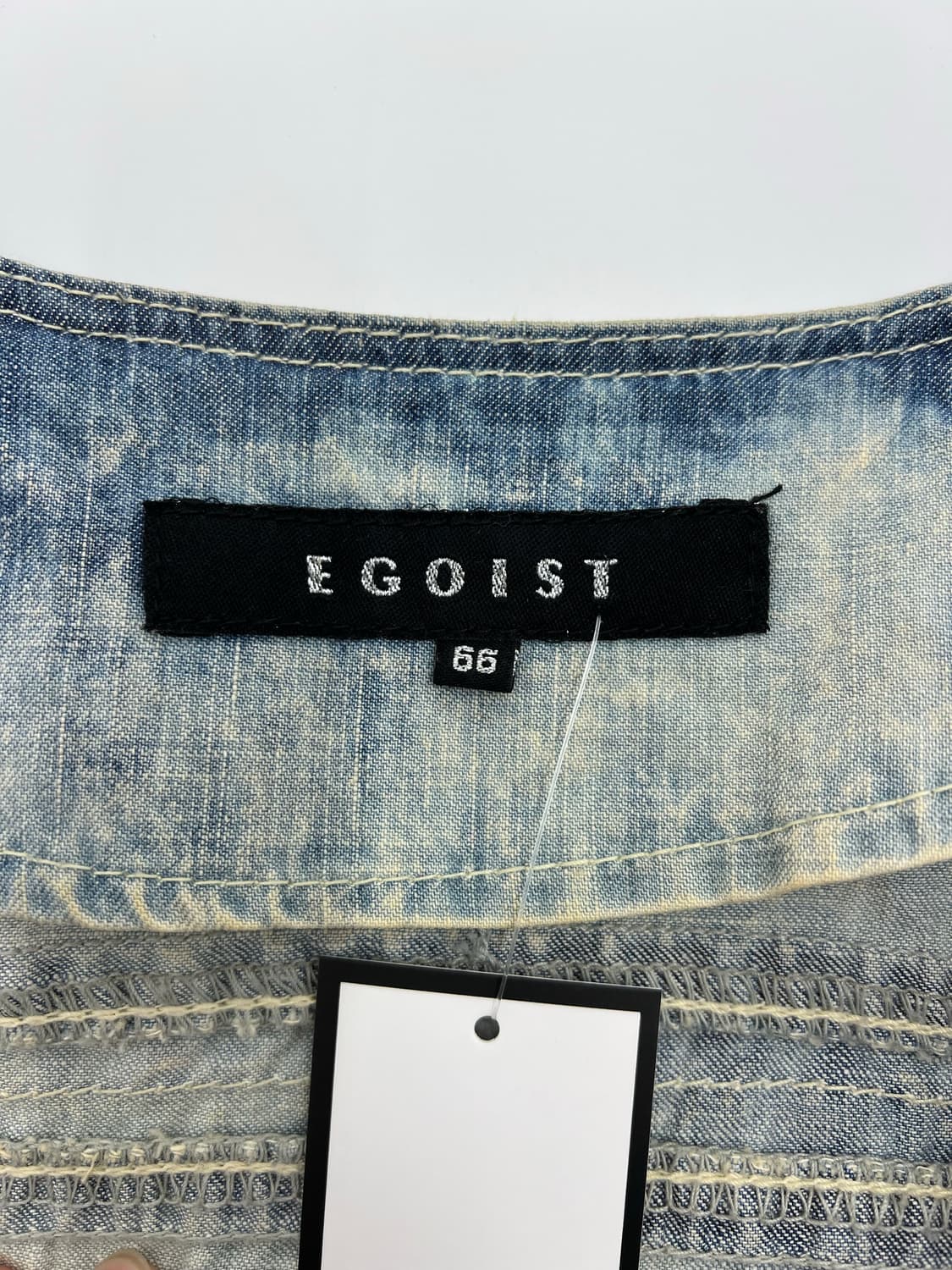 에고이스트 크롭 데님 자켓 상품이미지4