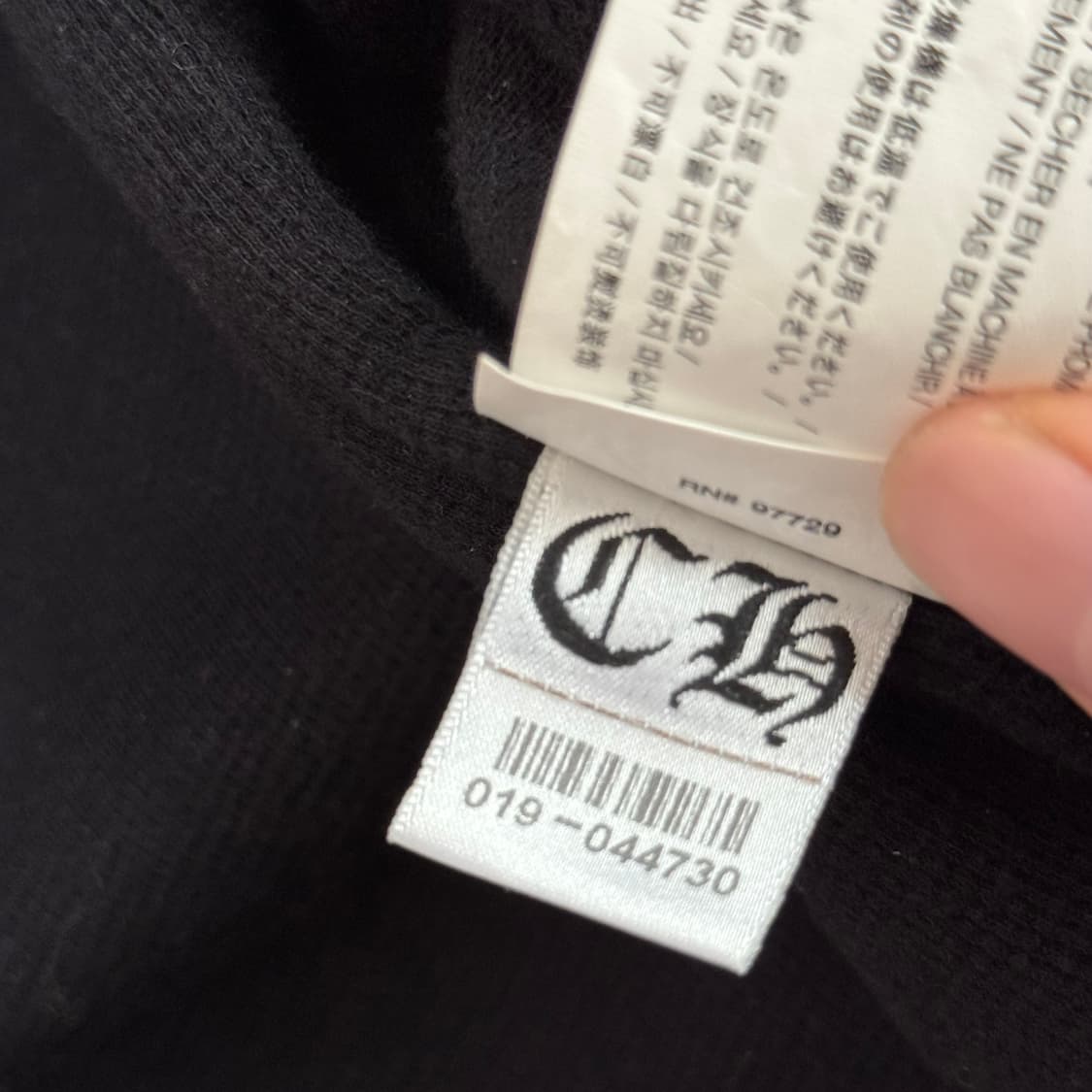 크롬하츠 대거 후드집업 헤비웨이트 L 상품이미지10